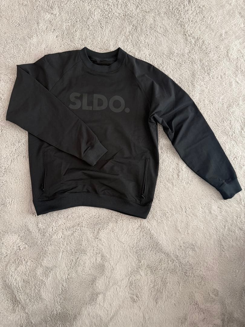 SLDO. × AddElm ダブルクロスストレッチプルオーバー　Ｌ
