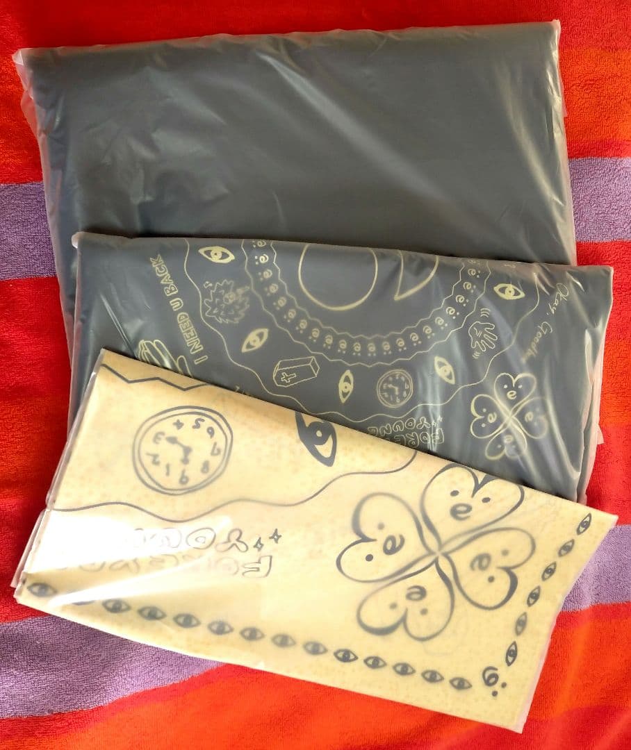 藤井風　新グッズ　3点セット　トート・タオル・バンダナ