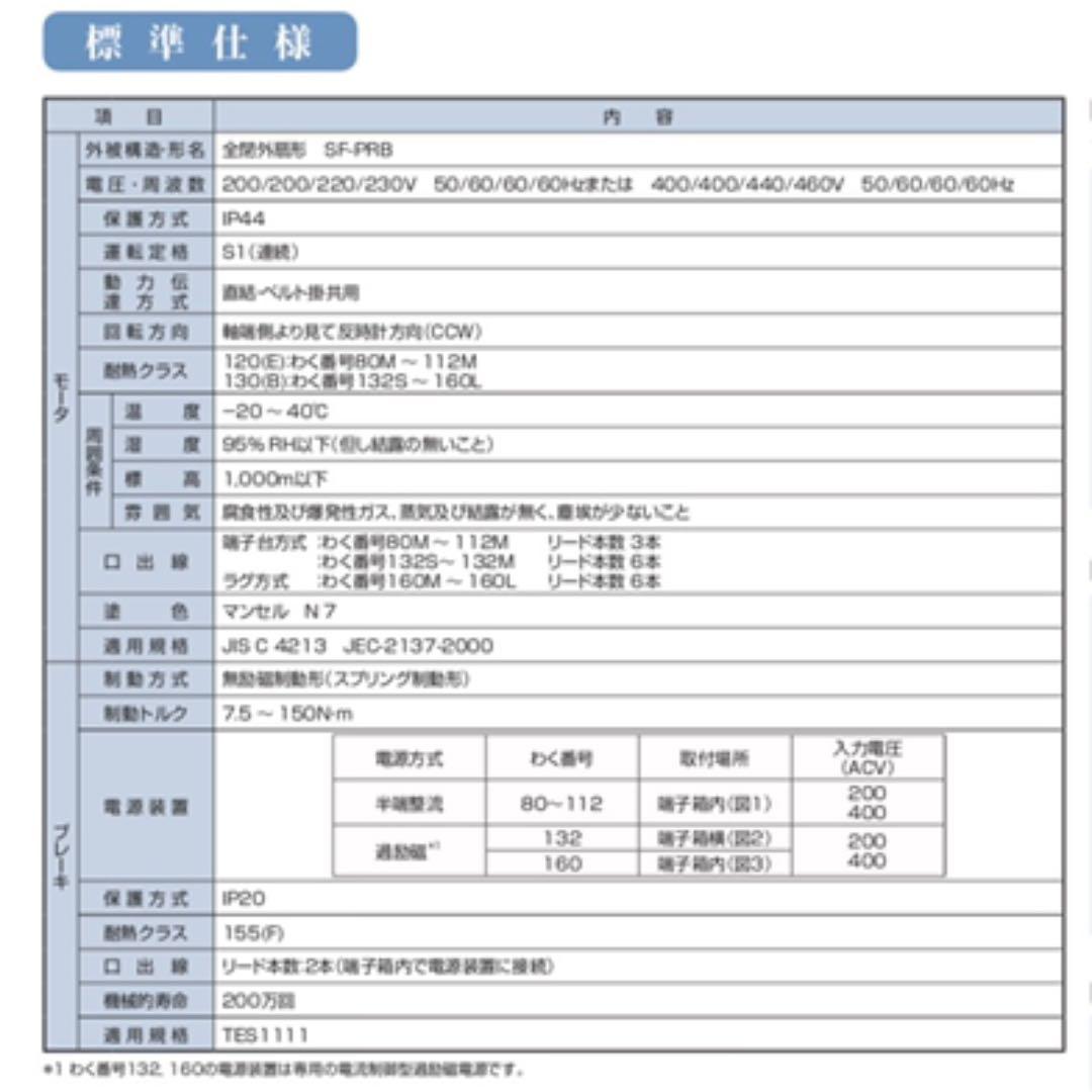 メーカー欠品中！三菱　ブレーキ付　モーター　工業用