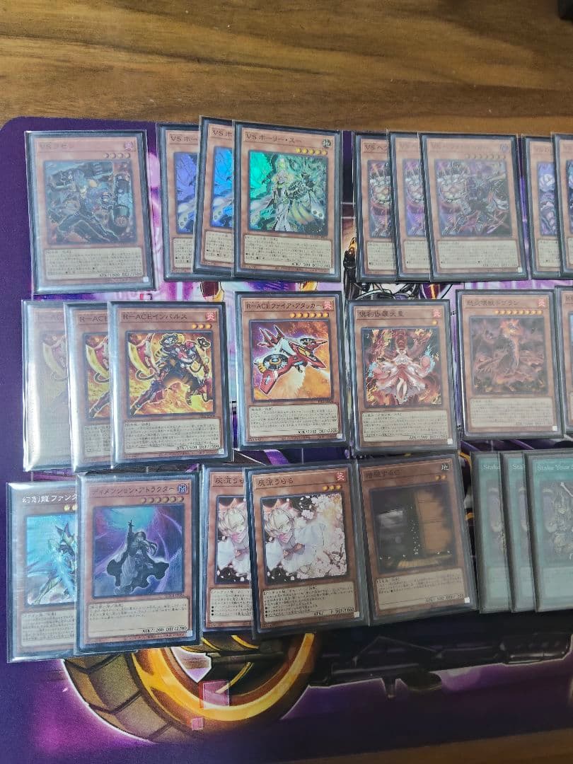 VSK9デッキ　二重スリーブ付き