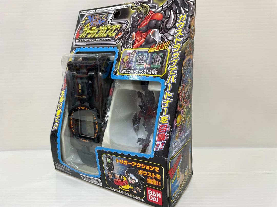 【レア】トレジャーガウスト ストラップガンマン ブラック バンダイ 新品未開封