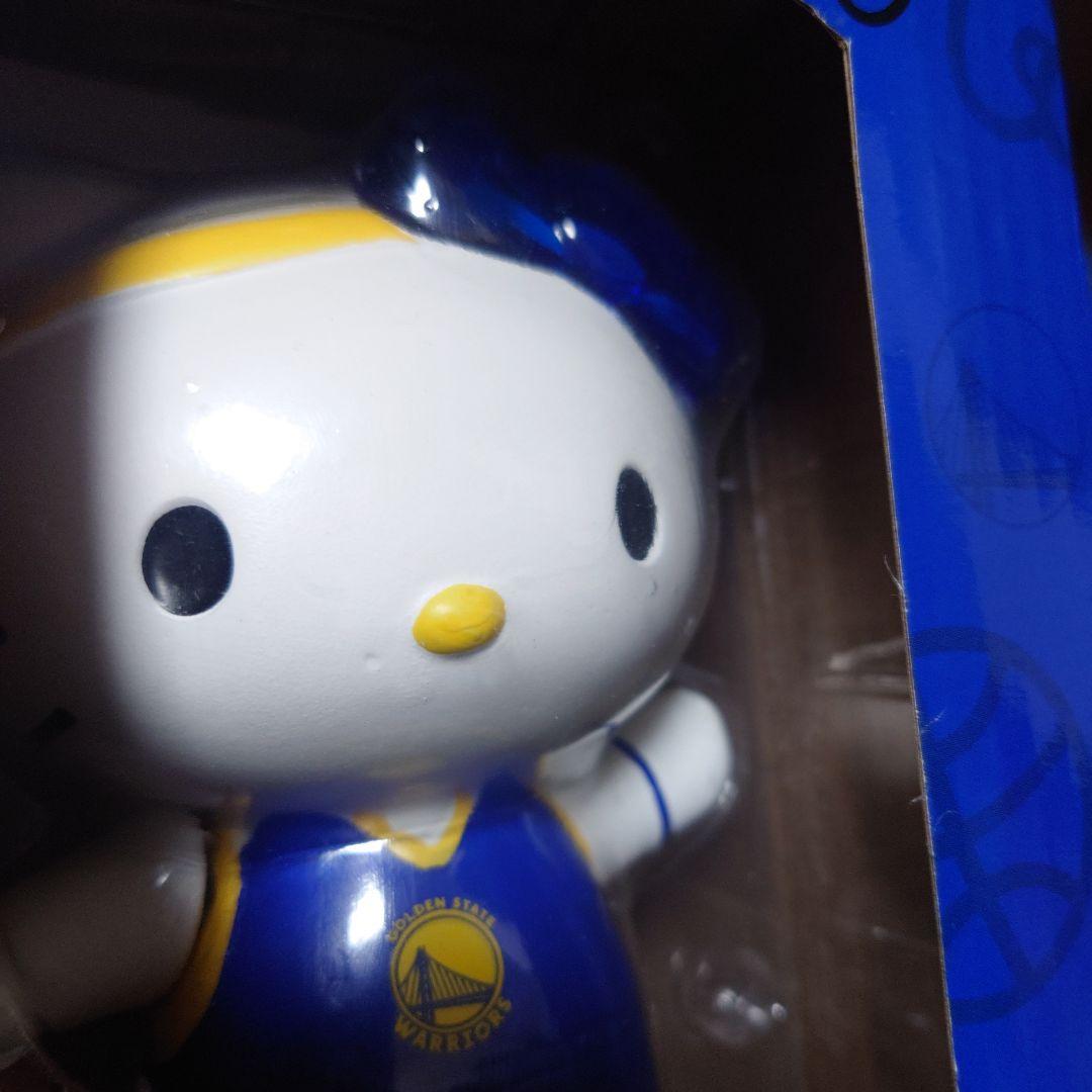 ハローキティ　ボブルヘッド　NBA非売品2025　ウォーリアーズ