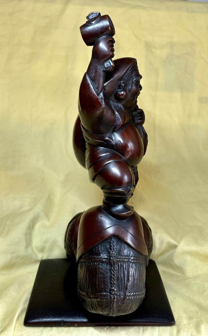 大黒天銅像・秀正銘・七福神・重さ4.8kg