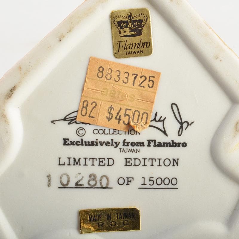 台湾製　Flambro　Taiwan　フィギュリン　ピエロ　道化師　CR7066