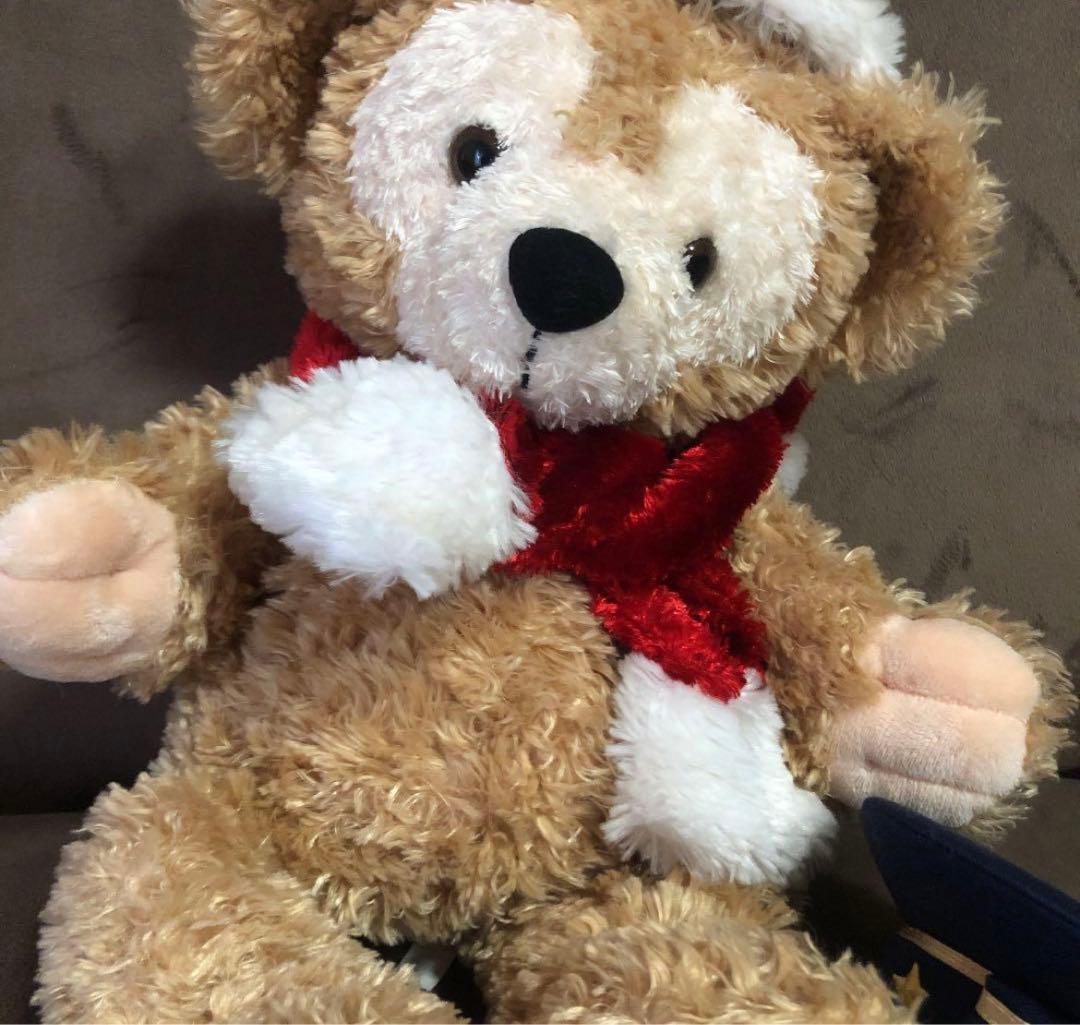 初期　ディズニー　ダッフィー 白タグ　ビーズ入り