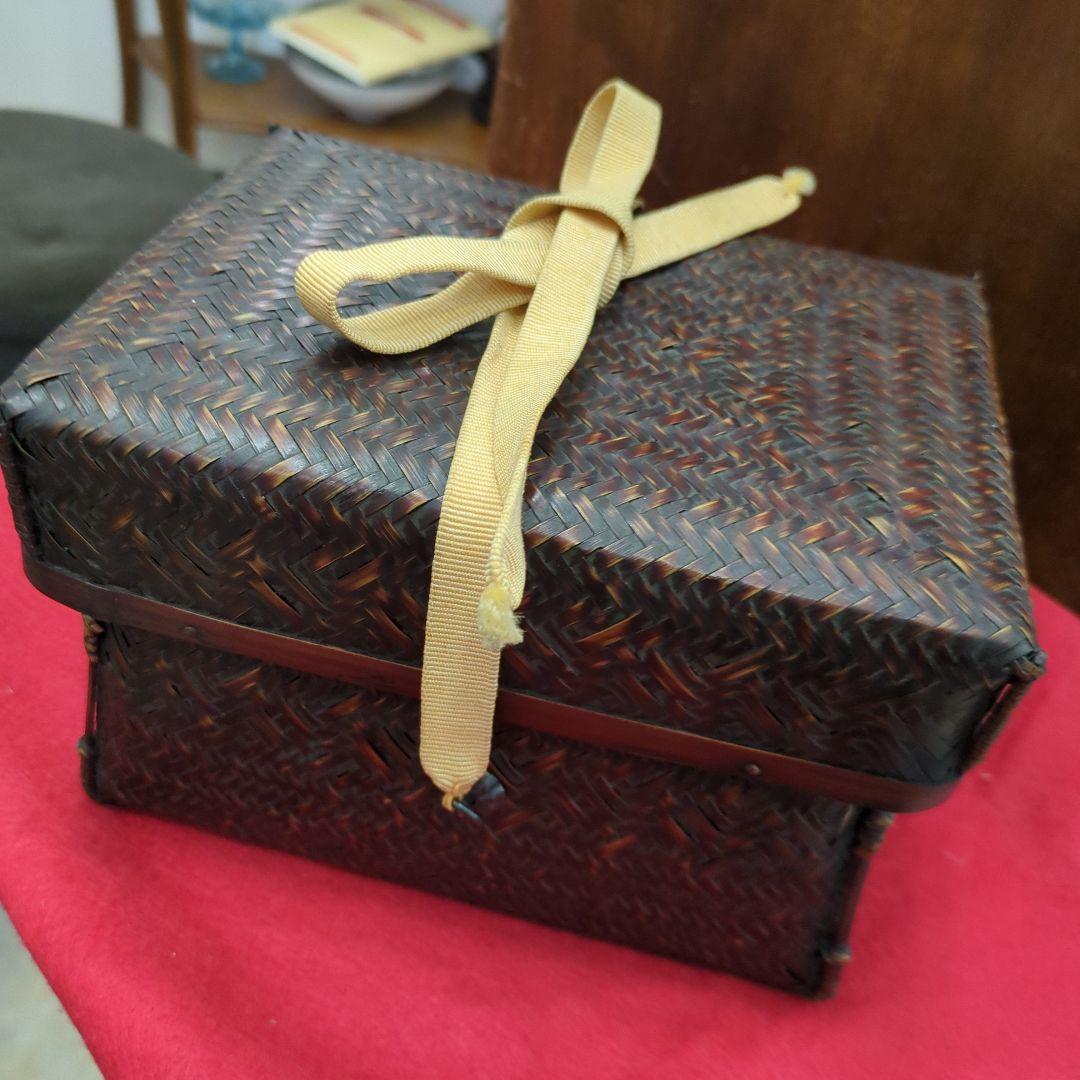 御所籠　茶籠　古代裂　セット いろいろ一式　野立て　茶道具　茶道