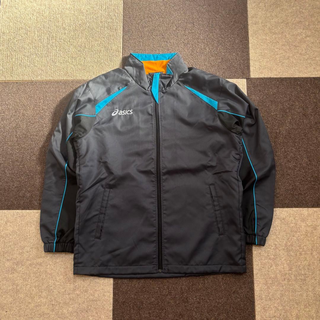 【✨美品】 ASICS ウインドブレーカー　ウォームアップセットアップ