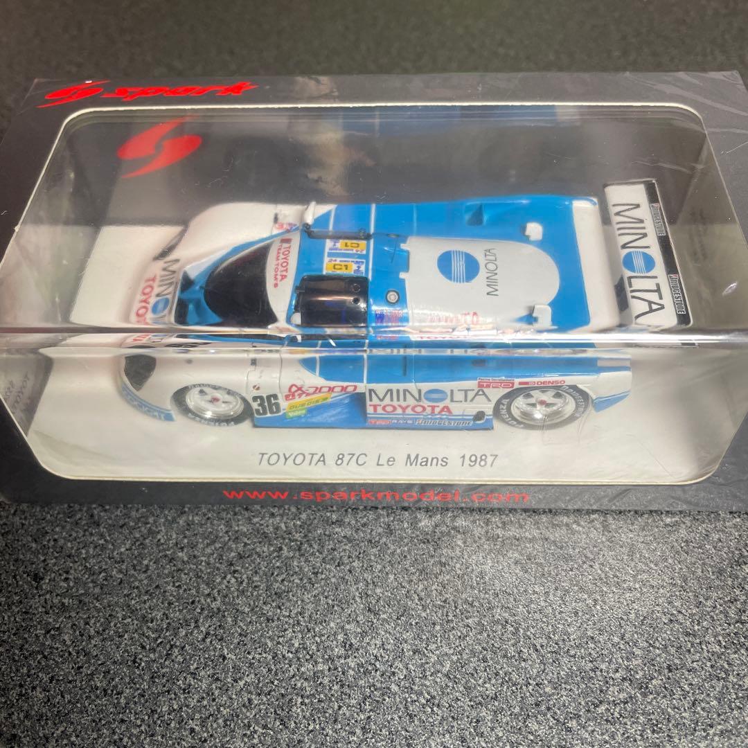 SPARK 1/43 TOYOTA 87C ルマン 1987