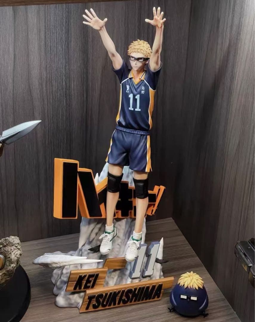 ハイキュー!! 月島蛍 ガレージキット ガレキ スタチュー①