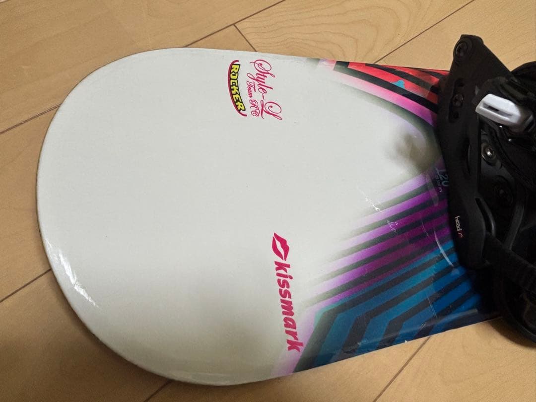 スノーボードセット 120cm ボード・ビンディング・ブーツ・ケース