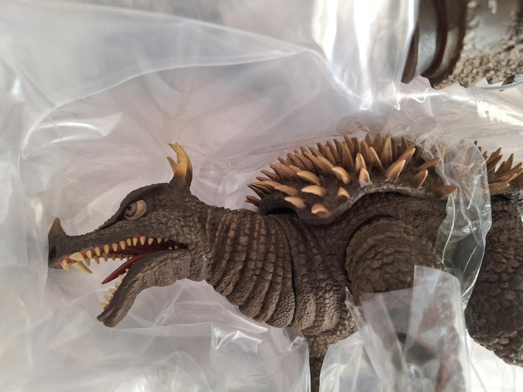 超貴重！エクスプラス東宝大怪獣シリーズ アンギラス 1968年版少年リック