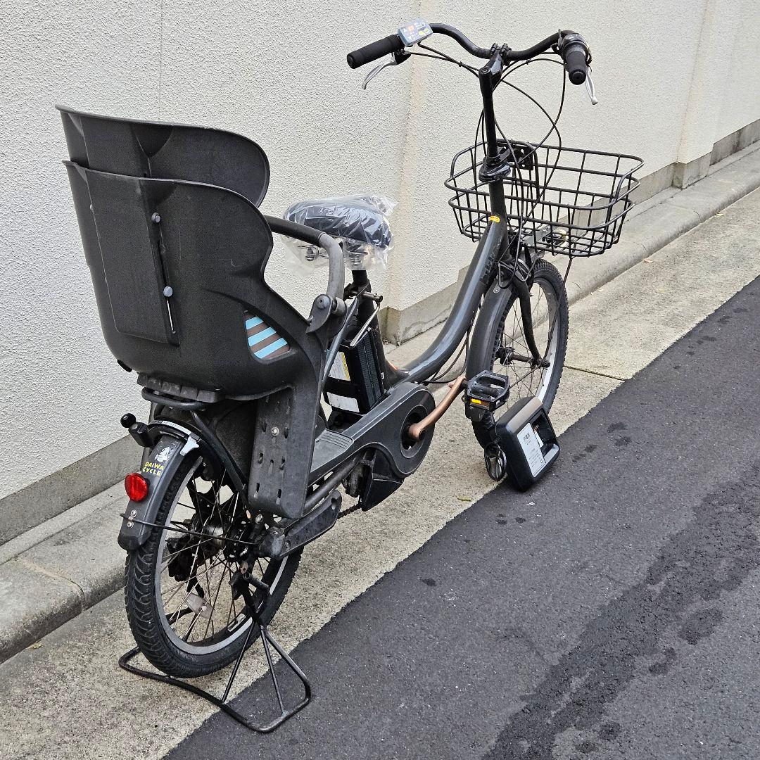 ブリジストン♪電動アシスト自転車♪ビッケ♪小径♪おしゃれブラック♪３段変速