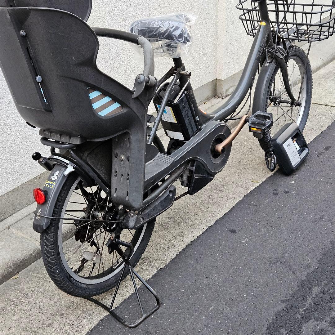 ブリジストン♪電動アシスト自転車♪ビッケ♪小径♪おしゃれブラック♪３段変速