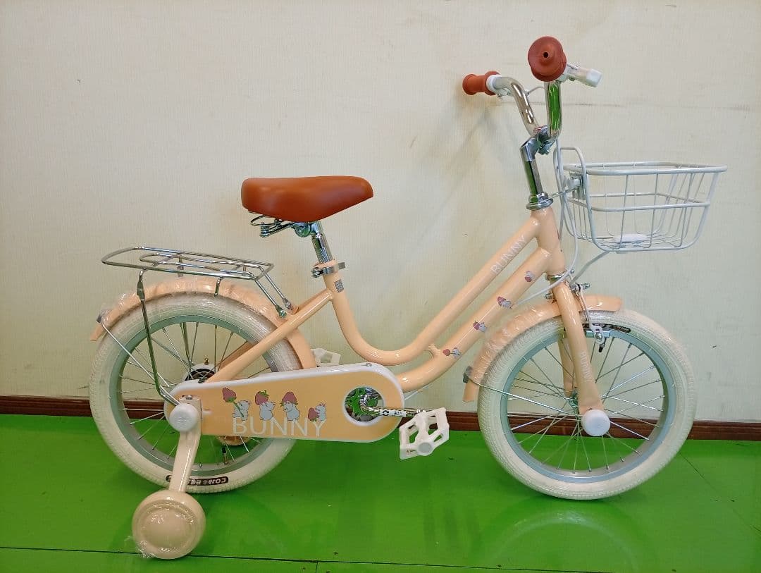 【値下げ中】子供用自転車 BUNNYデザイン 18インチ YELOW