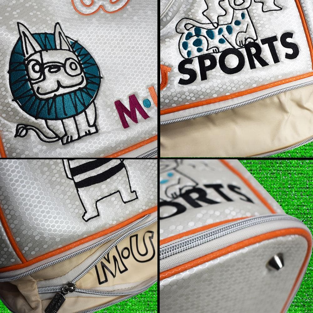 b*y様 ＭＵ.SPORTS ミエコウエサコ 大判トートバッグ【パールホワイト】