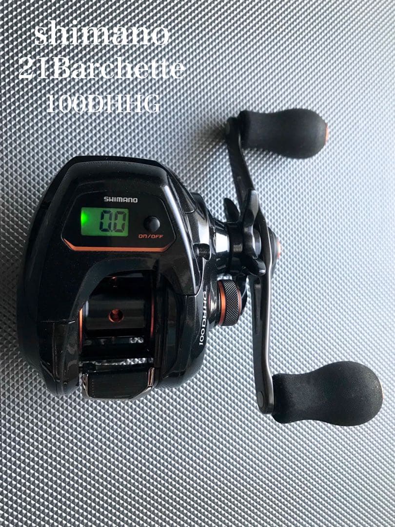 利用2回shimano21バルケッタ100DHHG右ベイトリール 取説他 シマノ