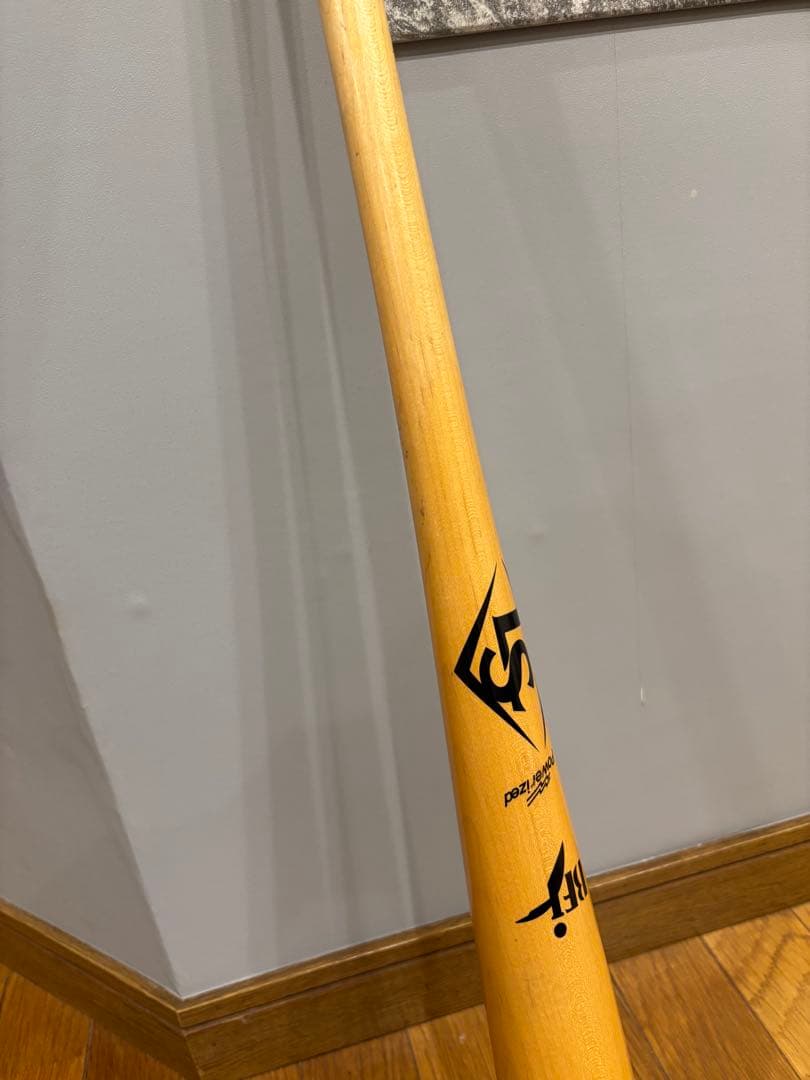 ルイスビルスラッガー　木製バット　ミツワタイガー　バットケースセット　使用少美品