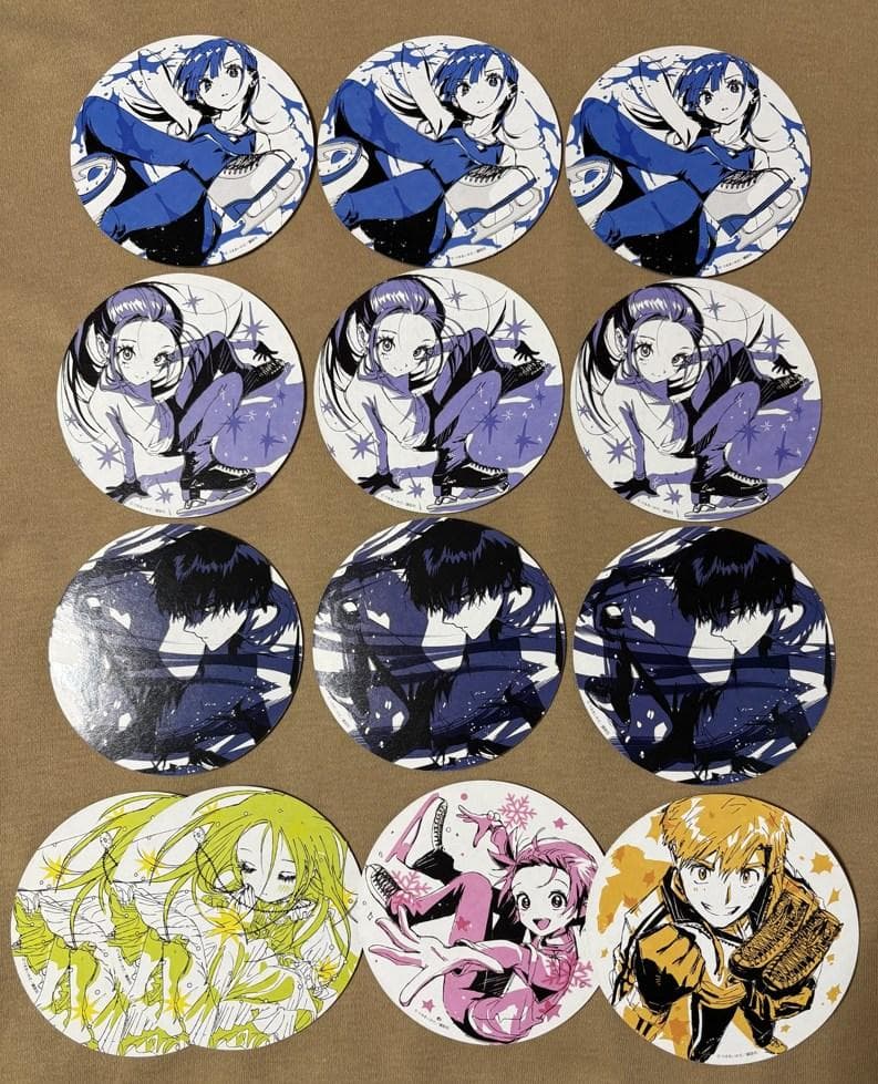 メダリスト 特典 コースター 13点