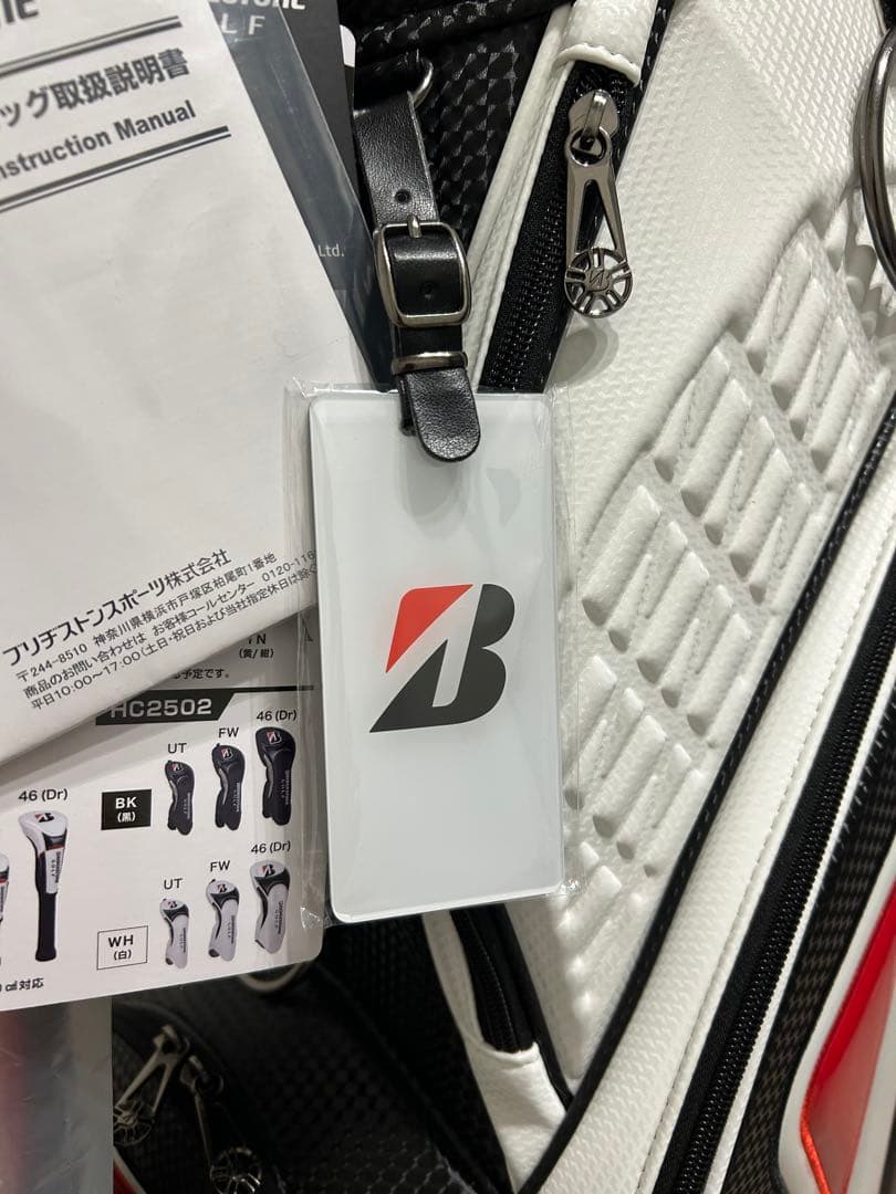 新作 ブリヂストン　ツアーモデル　キャディバッグCB2501