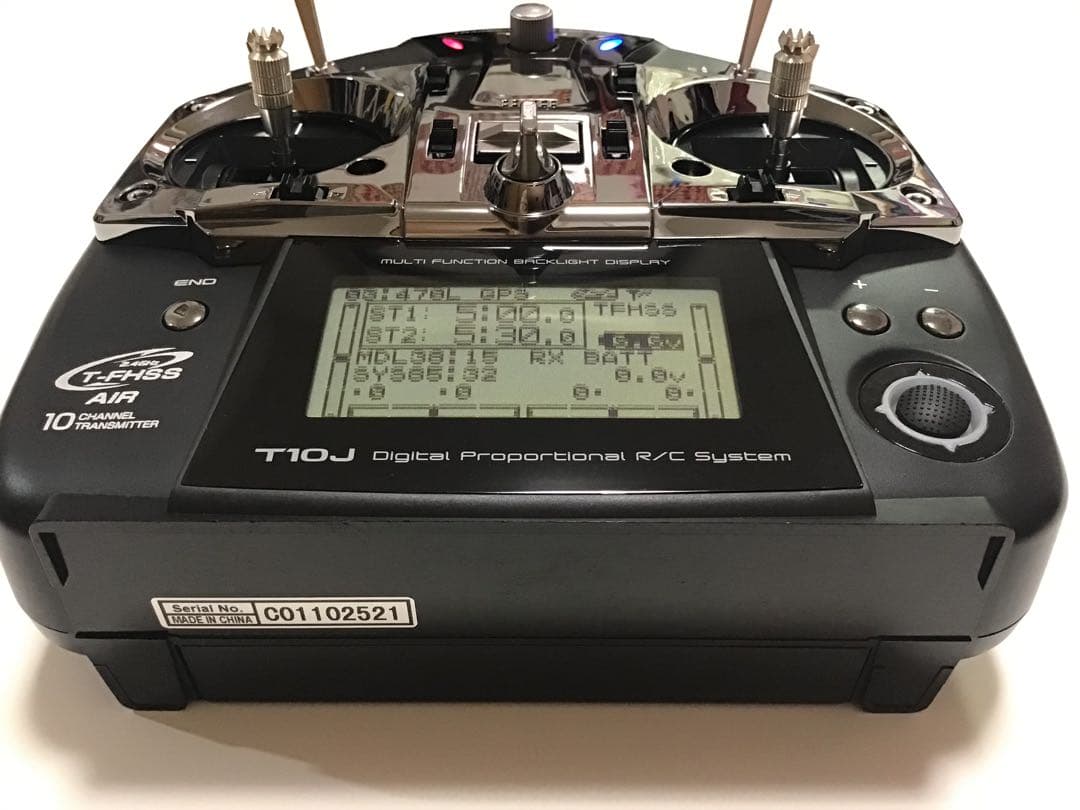 美品　フタバ　T10J プロポ　ドローン用　モード1.2.3.4可　箱　充電池付