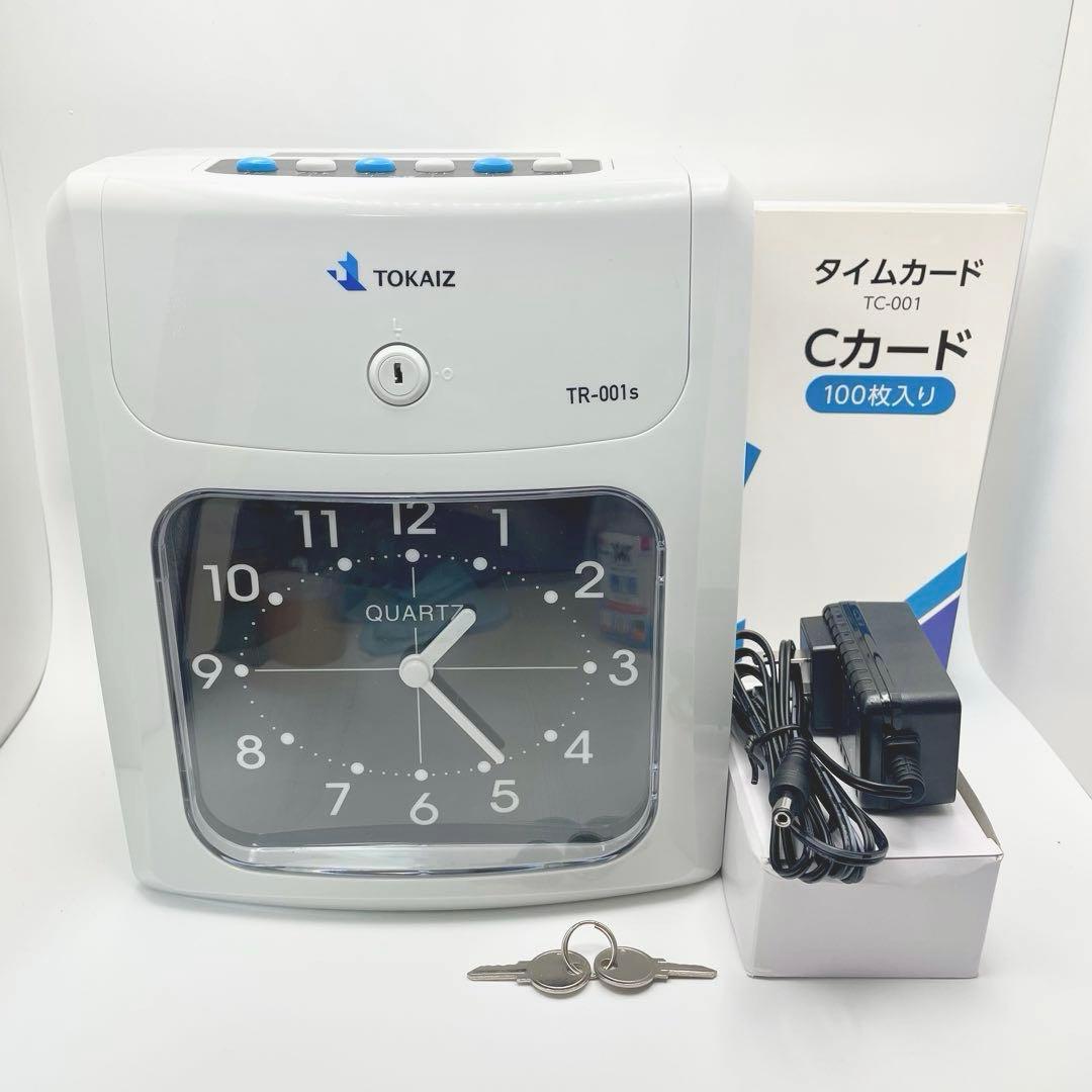 【未使用】TOKAIZ トカイ　タイムレコーダ　TR-001s タイムカード百枚