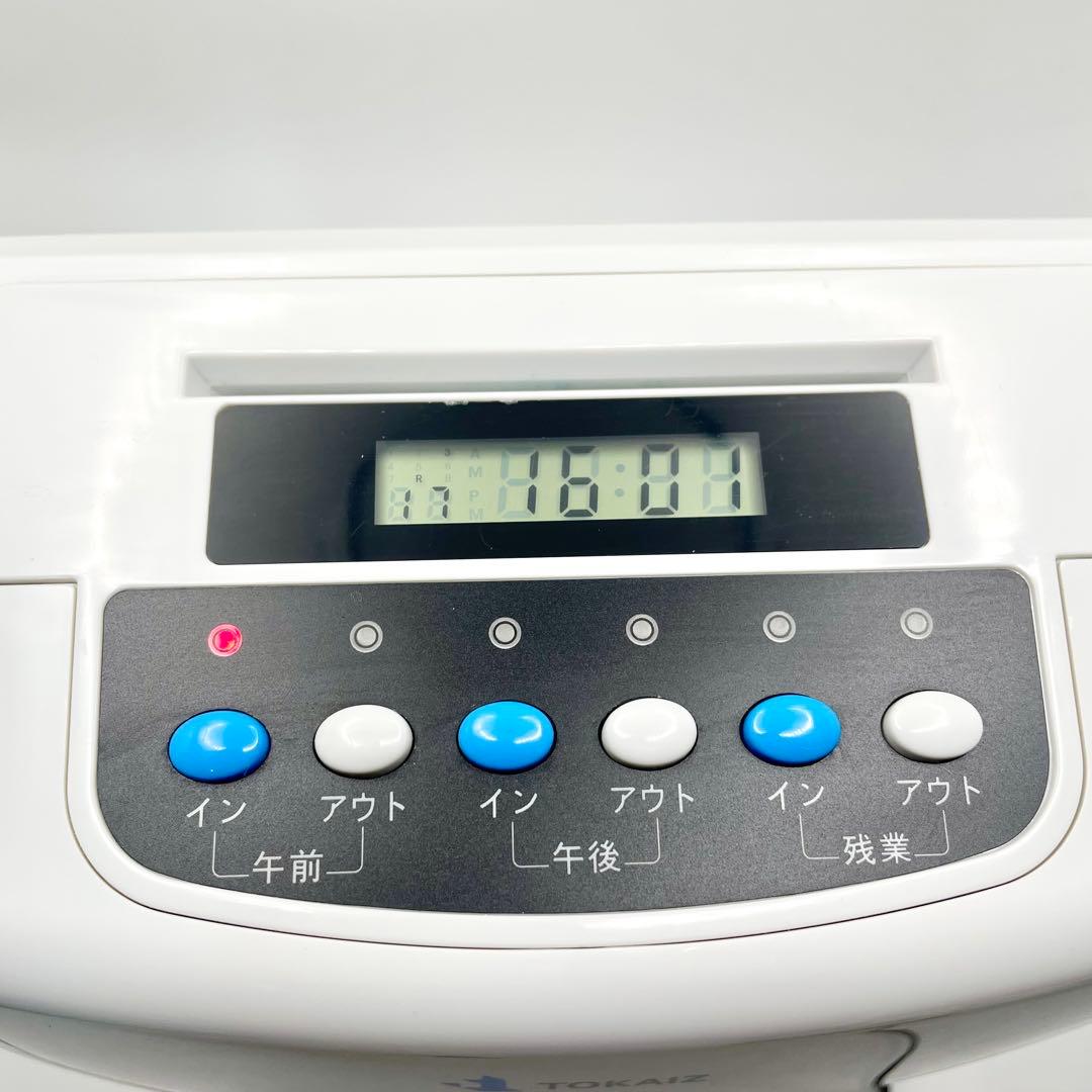 【未使用】TOKAIZ トカイ　タイムレコーダ　TR-001s タイムカード百枚