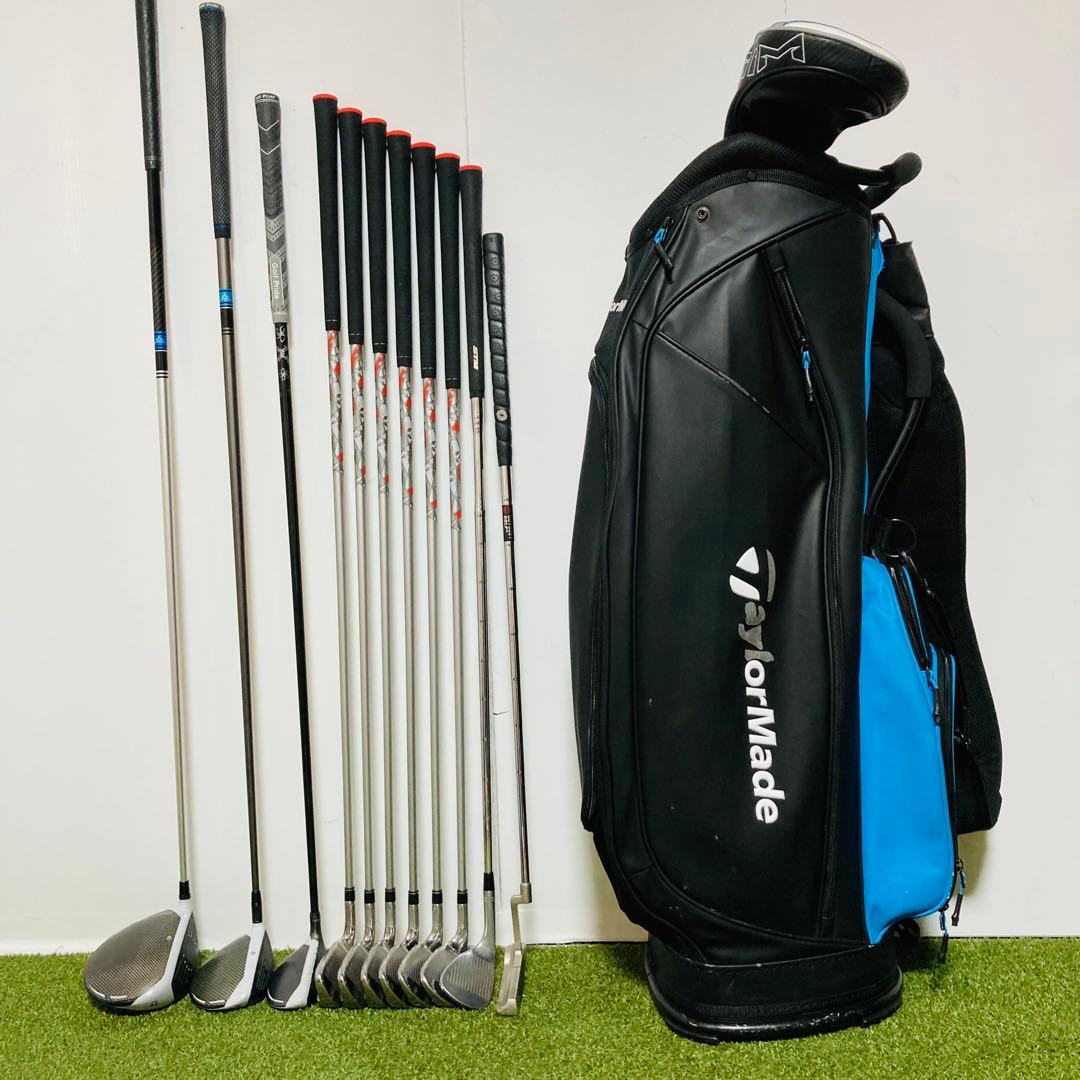 ぶっ飛び TaylorMade テーラーメイドSIM M6 メンズ ゴルフセット