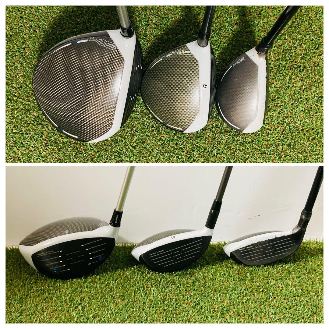 ぶっ飛び TaylorMade テーラーメイドSIM M6 メンズ ゴルフセット