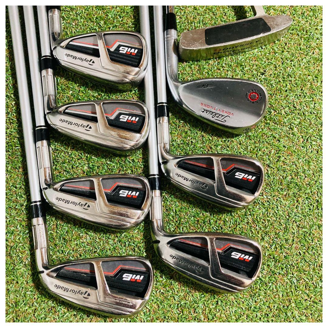 ぶっ飛び TaylorMade テーラーメイドSIM M6 メンズ ゴルフセット