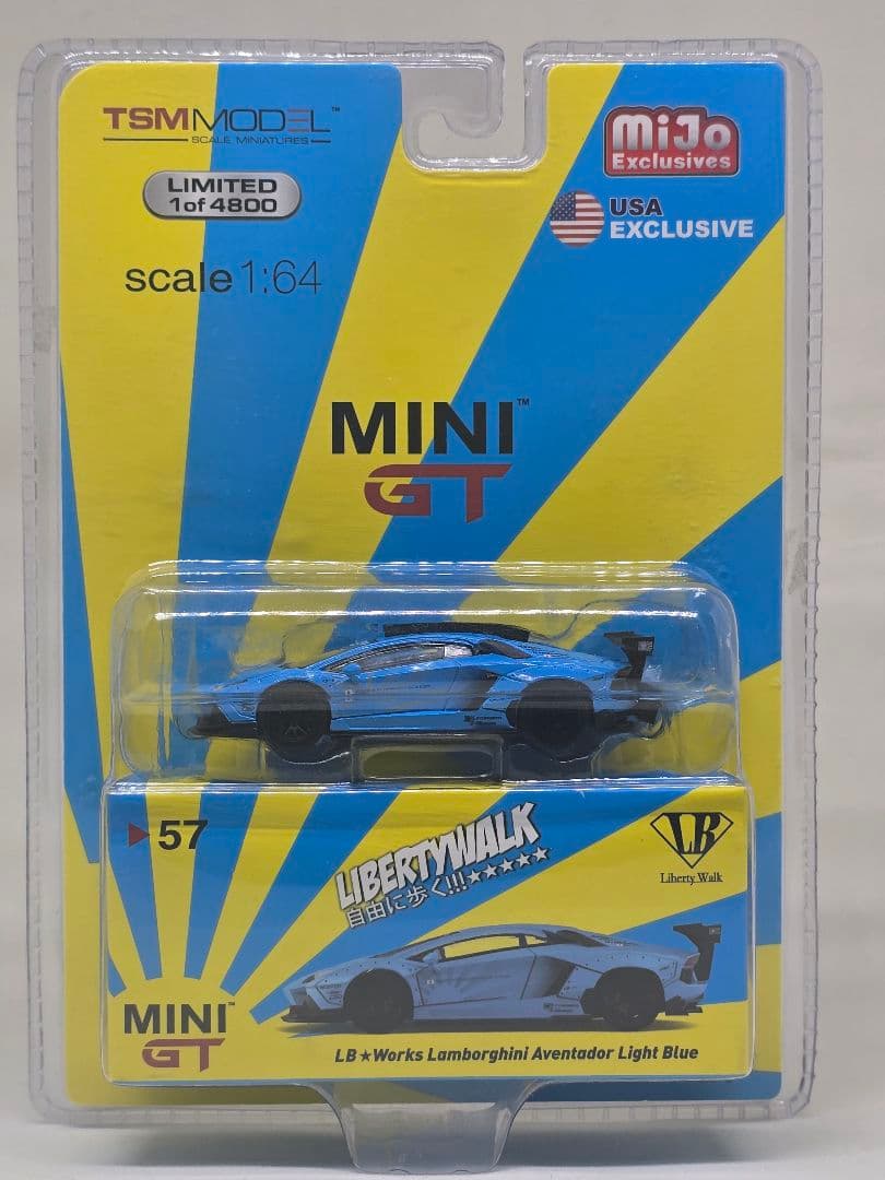 mini-gt ランボルギーニ　アヴェンタドール　LBWK