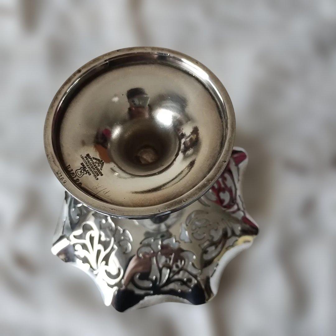 Mappin & Webb　アンティーク　シルバープレート　英国　コンポート