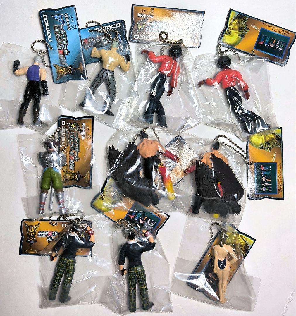 鉄拳 フィギュアキーホルダー 10個セット