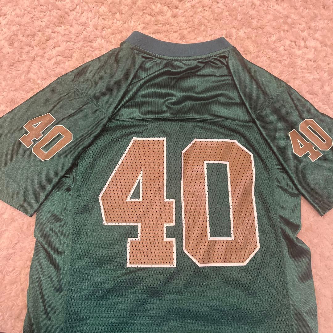 【美品】アディダス　ノートルダム大学　アメフトゲームシャツ　キッズMサイズ