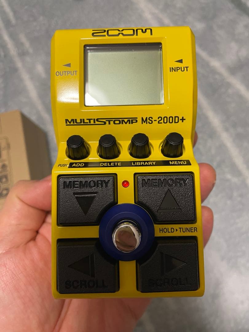 ZOOM MULTISTOMP MS-200D+ ギターエフェクター　箱付き