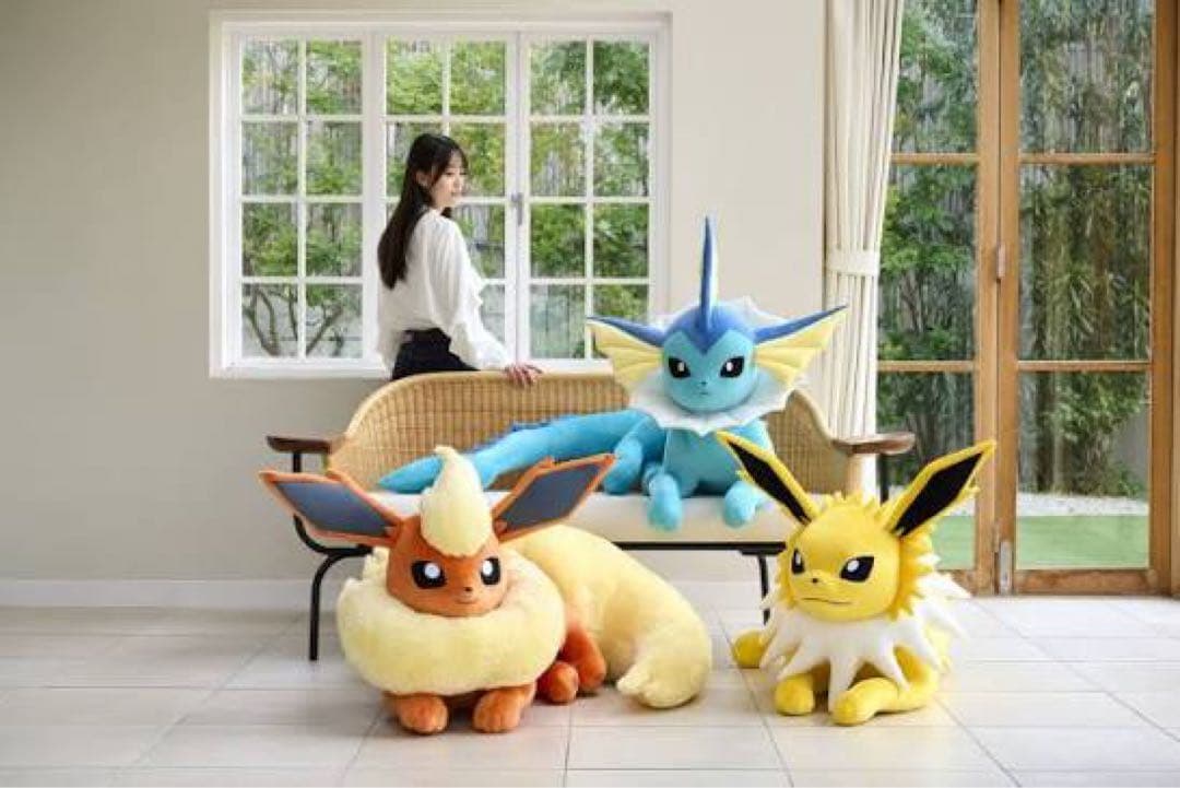 ポケモン ブースター ぬいぐるみ等身大