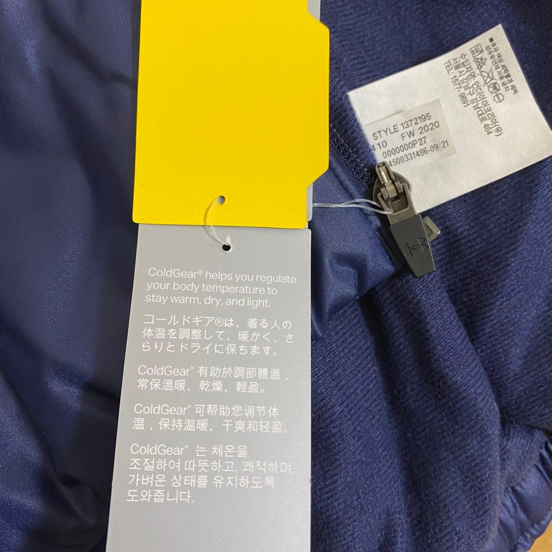 アンダーアーマー ColdGear フーデッド 中綿入りジャケットMD 撥水加工