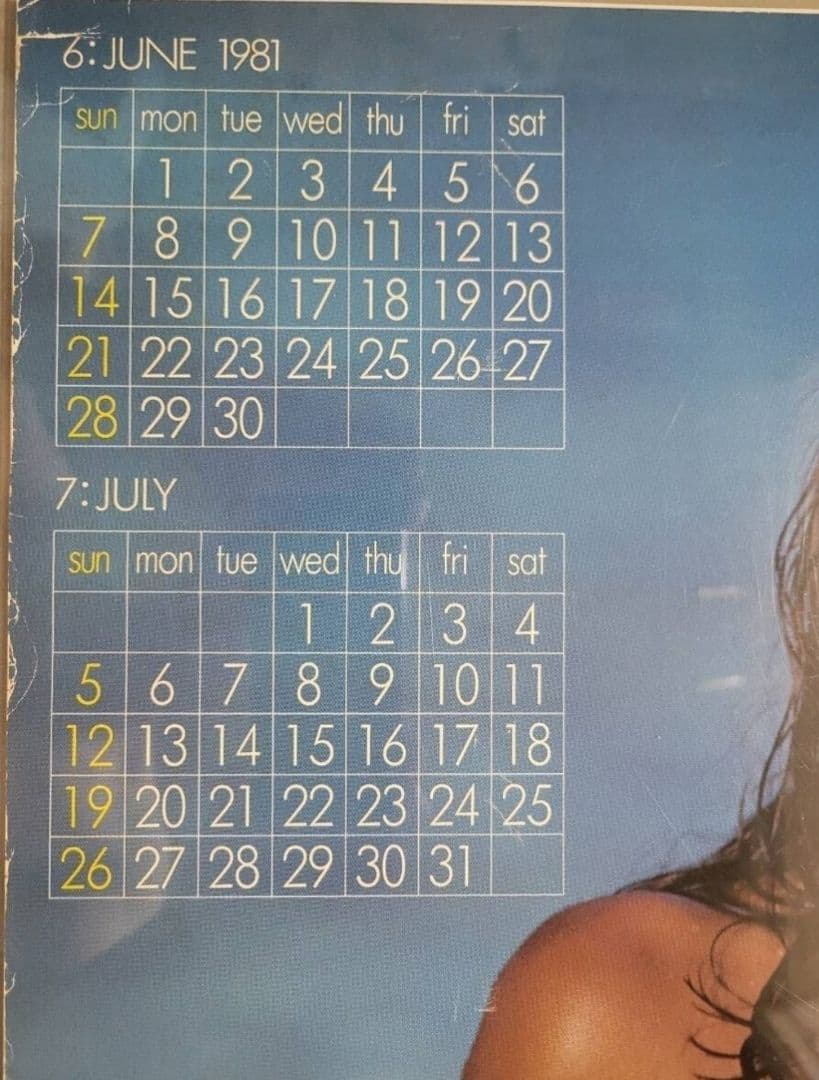 【週末セール】アグネスラム 大磯ロングビーチビキニポスター1981　B2サイズ