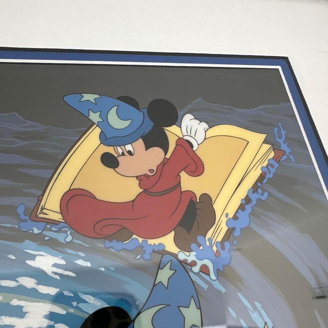 ディズニー ファンタジア ミッキー　弟子　セル画　限定2000 レア