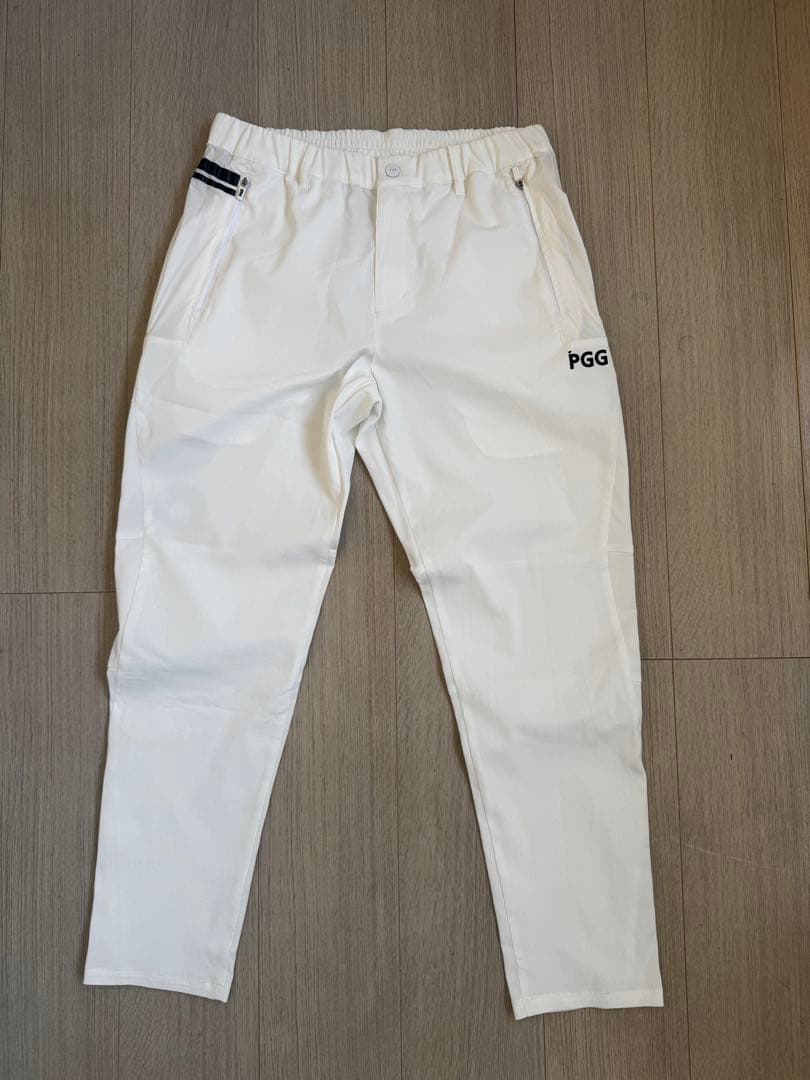 【PGG】ポリエステルドビーストレッチパンツ (MENS) 新品