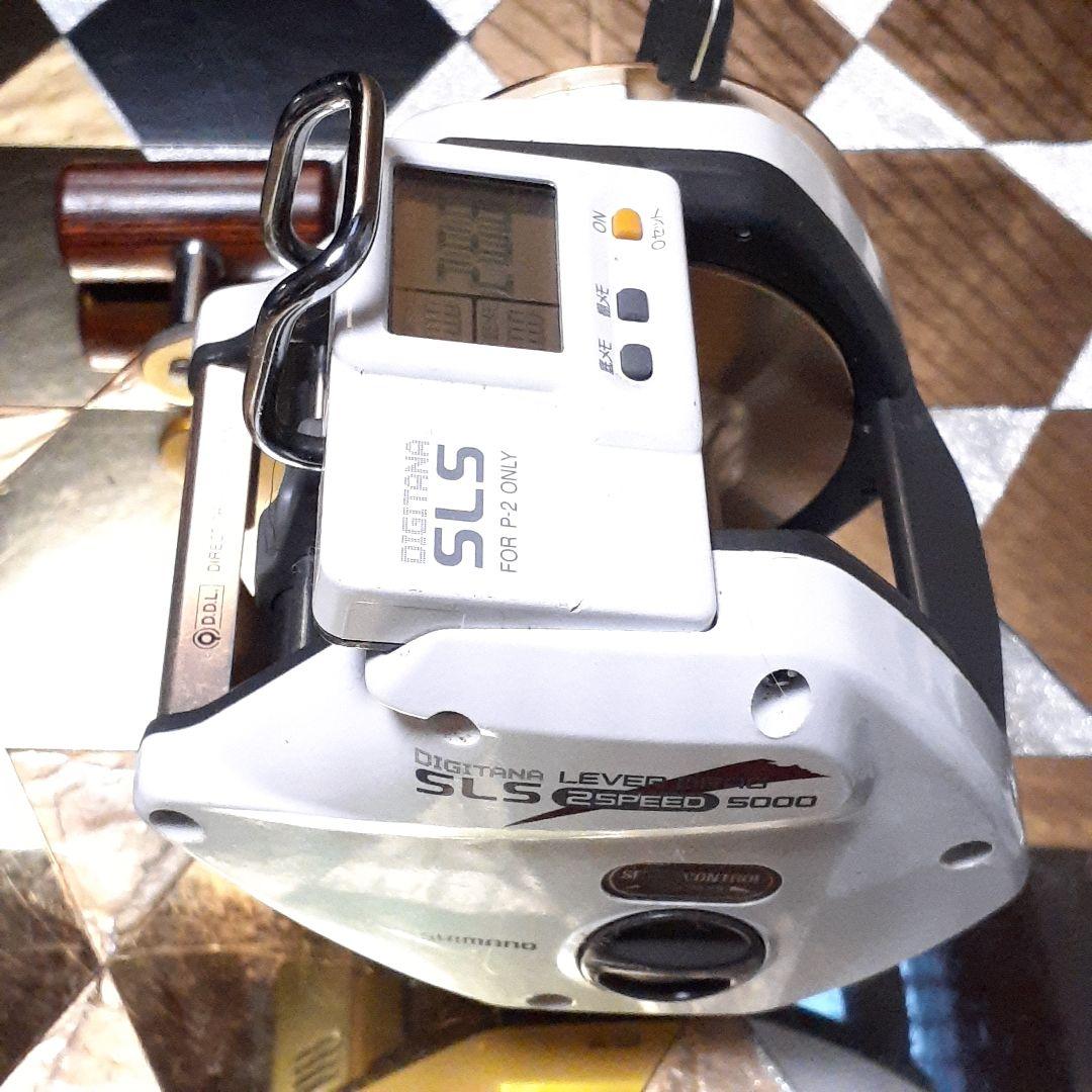 シマノ デジタナ SLS レバードラグ 2スピード5000 ベイトリール 極美品