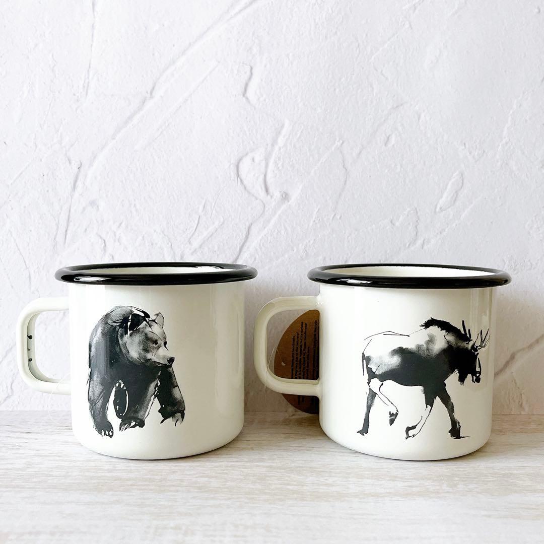 ♡ノルディック　ホーロー マグカップ　ムールラ　キャンプ　アウトドア　北欧　食器