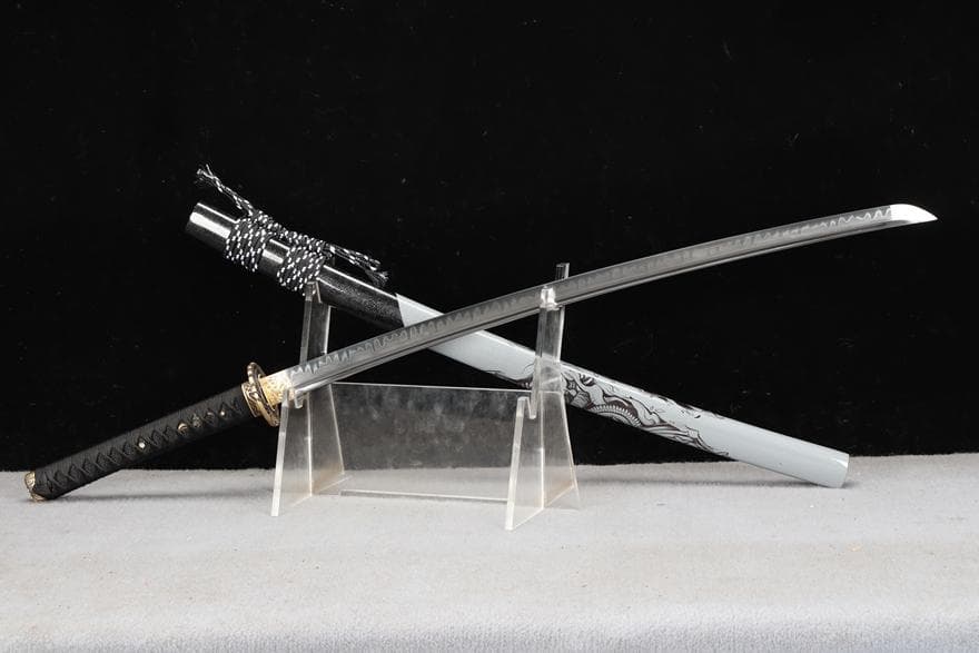 【武士一狼画】 日本刀 模造刀 居合刀 斬馬刀 龍泉剣 清剣 唐刀 漢剣