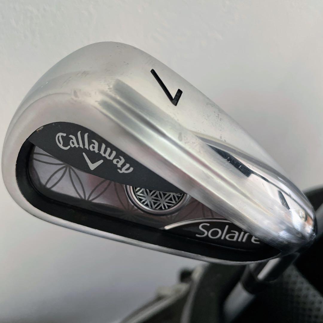 使用少なめ美品　最新モデル　キャロウェイ　ソレイユ　レディースゴルフクラブセット