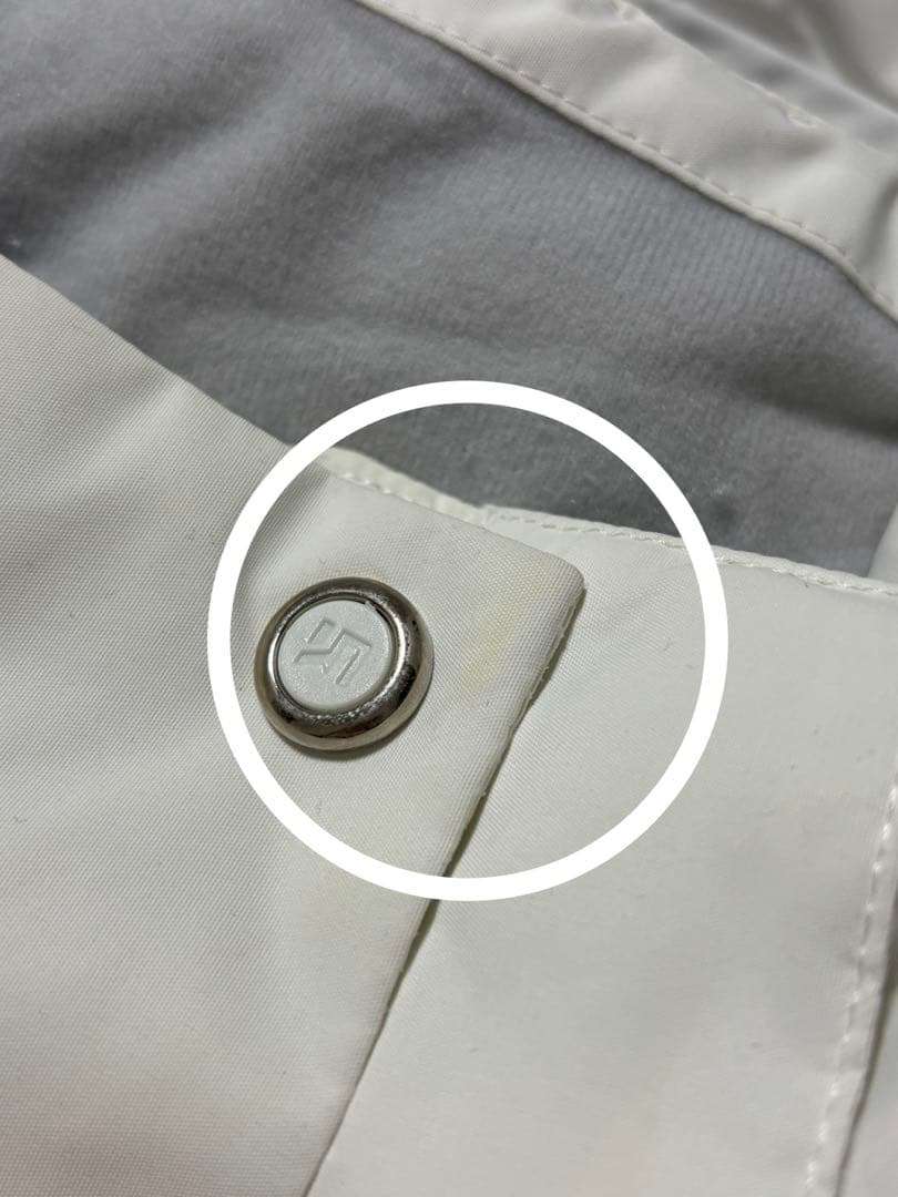 VEROMAN スキーウェア 上下セット 雪山柄 ホワイト S