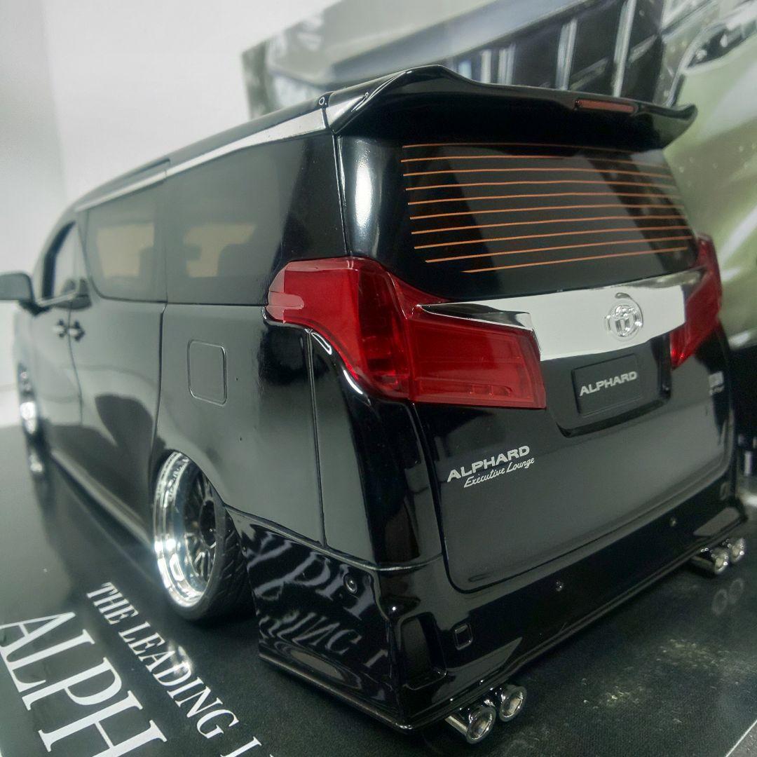 〓1/18スケール〓30後期アルファード カスタム〓BBSLM20インチ〓