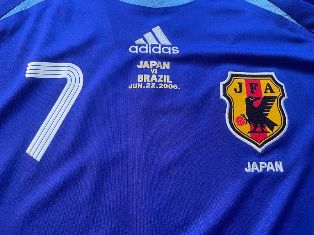 2006 日本代表オーセンティックユニフォーム 7 中田英寿 O