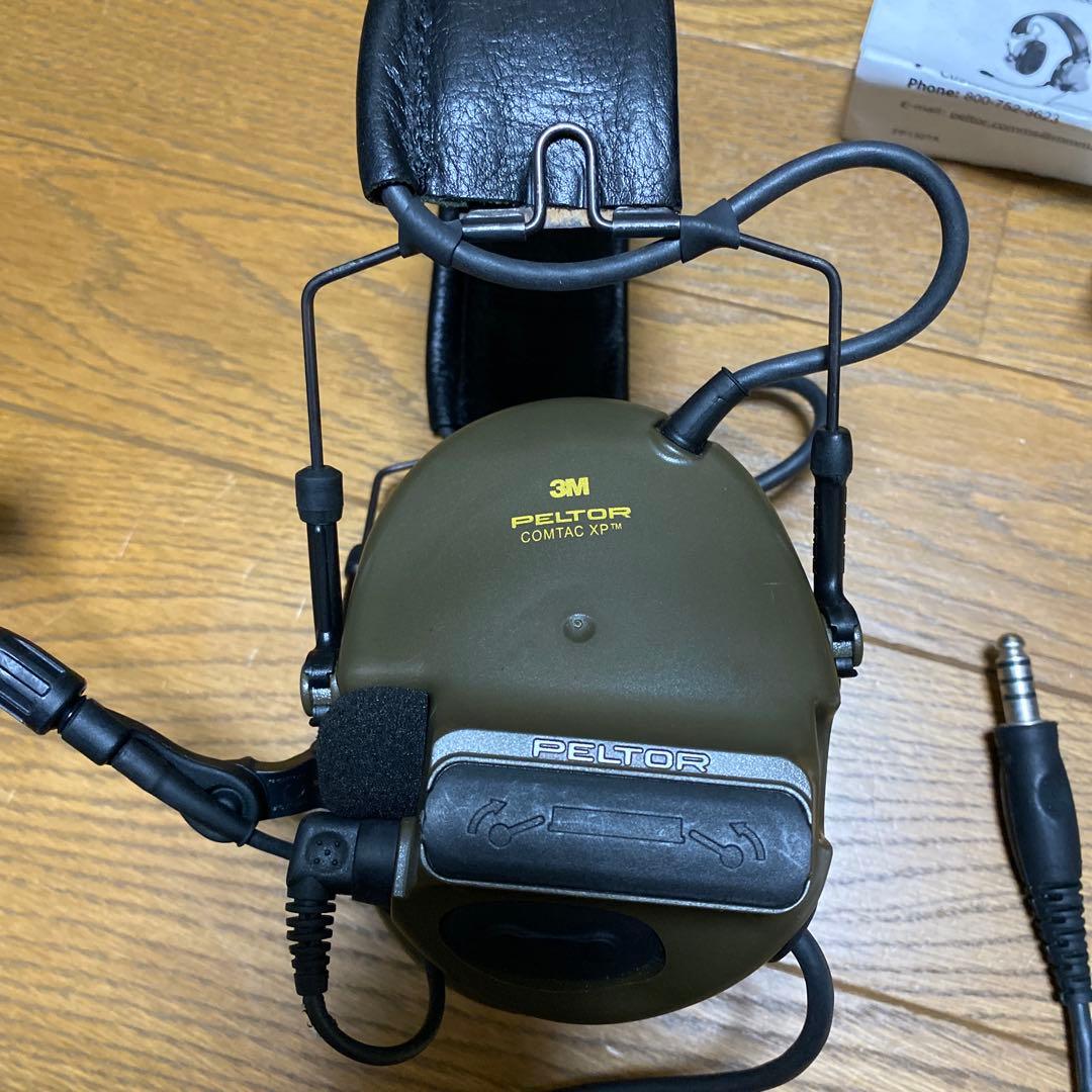 PELTOR comtac XP ヘッドセット　実物