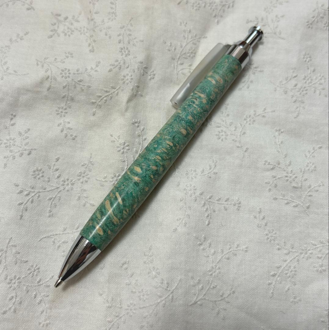 木軸シャーペン スタビライズドウッド 富士瘤クラフト