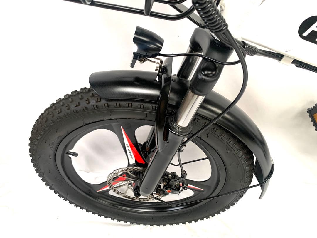 T尃用 FLYFISH ディスク式MTB折り畳み電動自転車BIKES 動作確認済