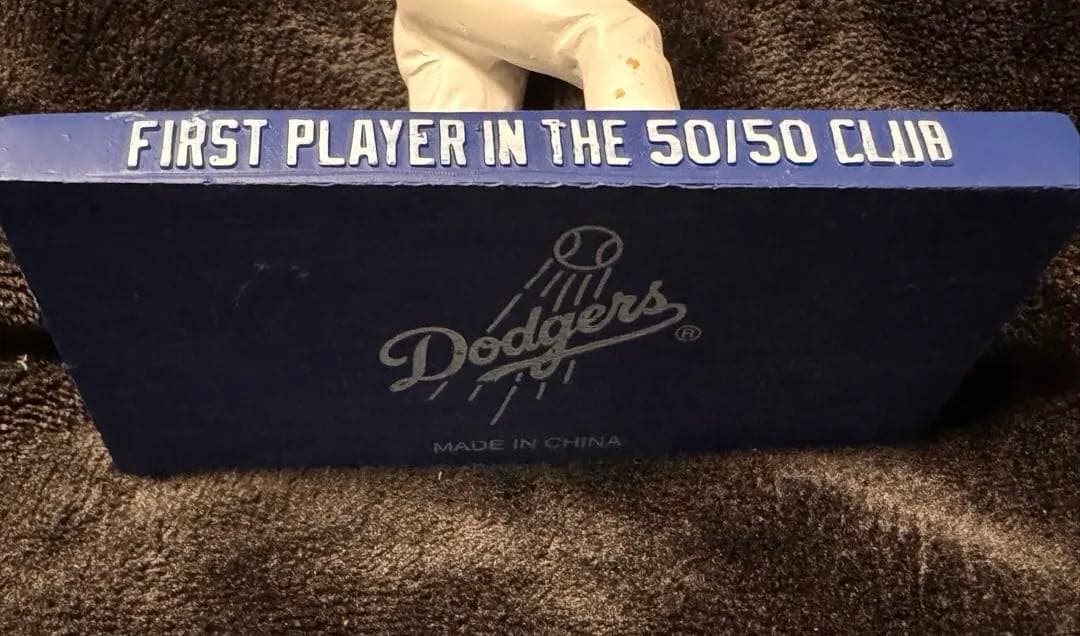 最終在庫　新品　大谷　ボブルヘッド 50 ドジャース　初勝利　記念　レア　WBC